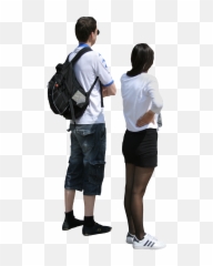 Download Hd Person Walking Png Side View - People