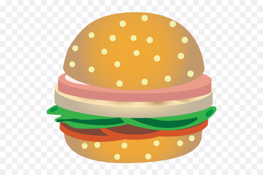 Clipart Eyes Burger Transparent - Transparent Burger Vector Png,Burger Transparent
