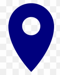 Navy Blue Pin 8 Icon - Free Navy Blue Pin Icons Pin Location Icon Blue Png,Location Pin Icon