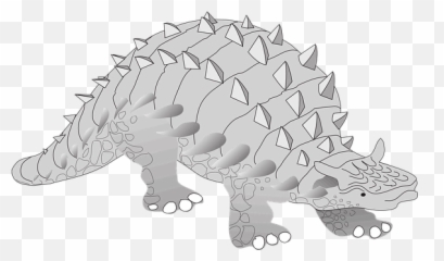 100 Free Spikes U0026 Dinosaur Vectors - Ankylosaurus Cricut Svg png