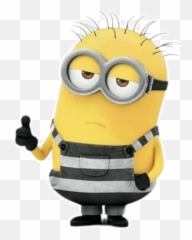 Minions - Telegram Sticker English Thumbs Up png