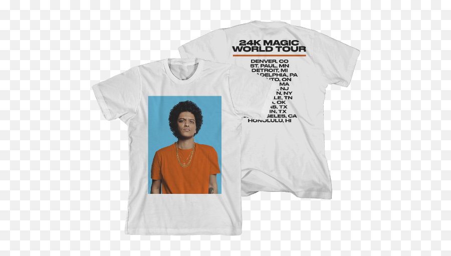 Mars Photo T - Bruno Mars 24k Magic Shirt Png,Bruno Mars Png