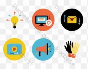 Various Computer Icons Vector Psd Free Download - Pikbest Language Png,Computer Icon Free