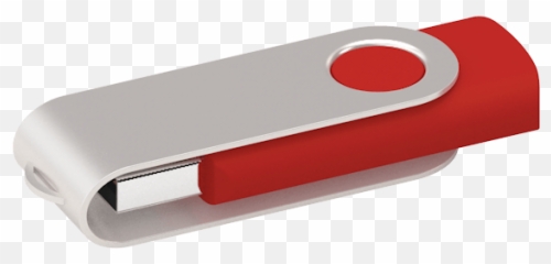 Twister Rubby Usb Flash Drives Maikii Usa - Red Usb Png