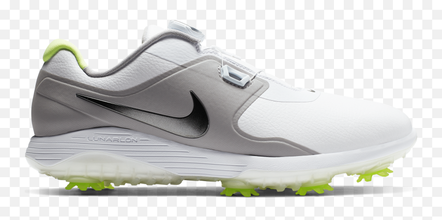 Vapor Pro Boa Menu0027s Golf Shoe - Whitegrey Round Toe Png,Footjoy Mens Icon Saddle Golf Shoes