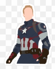 Captainamerica Steverogers Sticker By Shimmyrain - Captain America Redbubble png