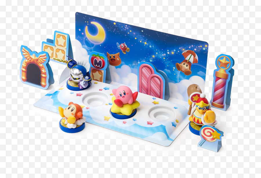 Diorama Kit For Amiibo Kirby Series Nintendo Wii U - Super Smash Bros Amiibo Diorama Png,Happy Squid Player Icon Overwatch