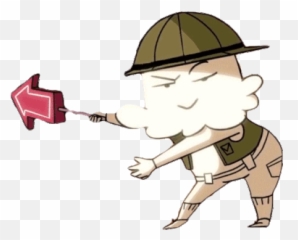 Apuntar Gilgamesh Sticker - Destripando La Garden Tool png