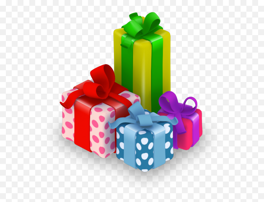 transparent present clipart