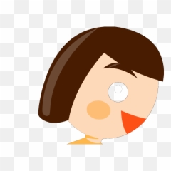 Cute Girl Blush - Girl Running Clip Art Png Download Girl Running Clip Art,Art Clipart Png