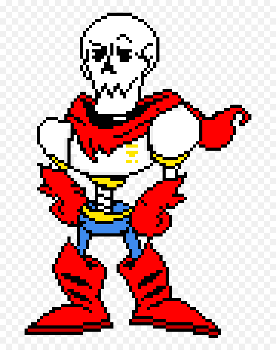 Download Revertfell Papyrus - Underfell Papyrus Png Image Underfell Papyrus Pixel Art,Papyrus Png