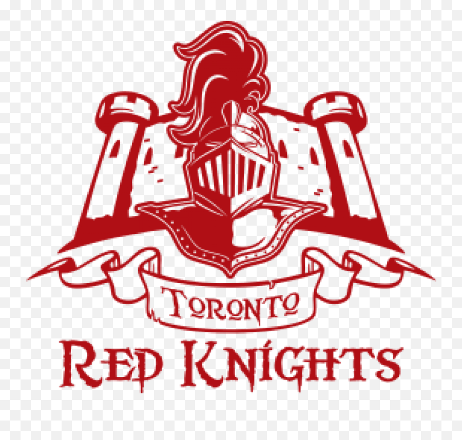 Download Hd Toronto Red Knights Design - Toronto Red Knights Logo Png,Red Knight Png