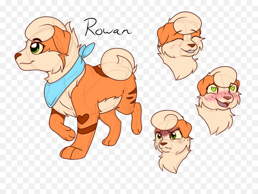 Rowan The Growlithe - General Sfw Furrylife Online Cartoon Png,Growlithe Png