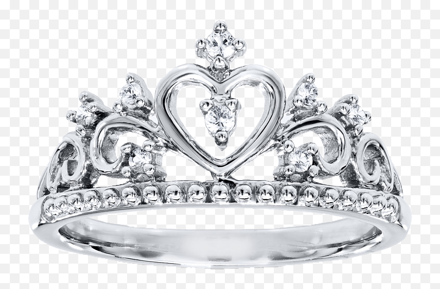 Crown Silver Silvercrown Aesthetic Cute - Kay Jewelers Crown Ring Png,Silver Crown Png