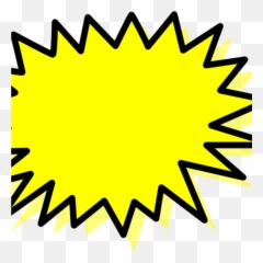 Pow Clip Art - Yellow Price Tag Png