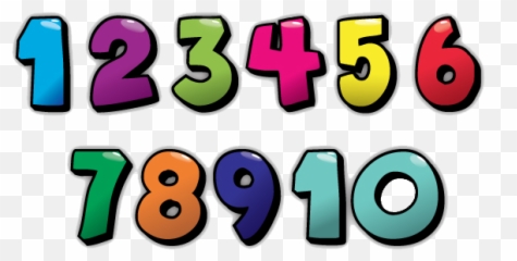 Numbers Png Image Hd Clipart Vectors - 1 10