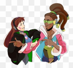Download Free Png Hd Overwatch Dva Lucio Overwatchdva
