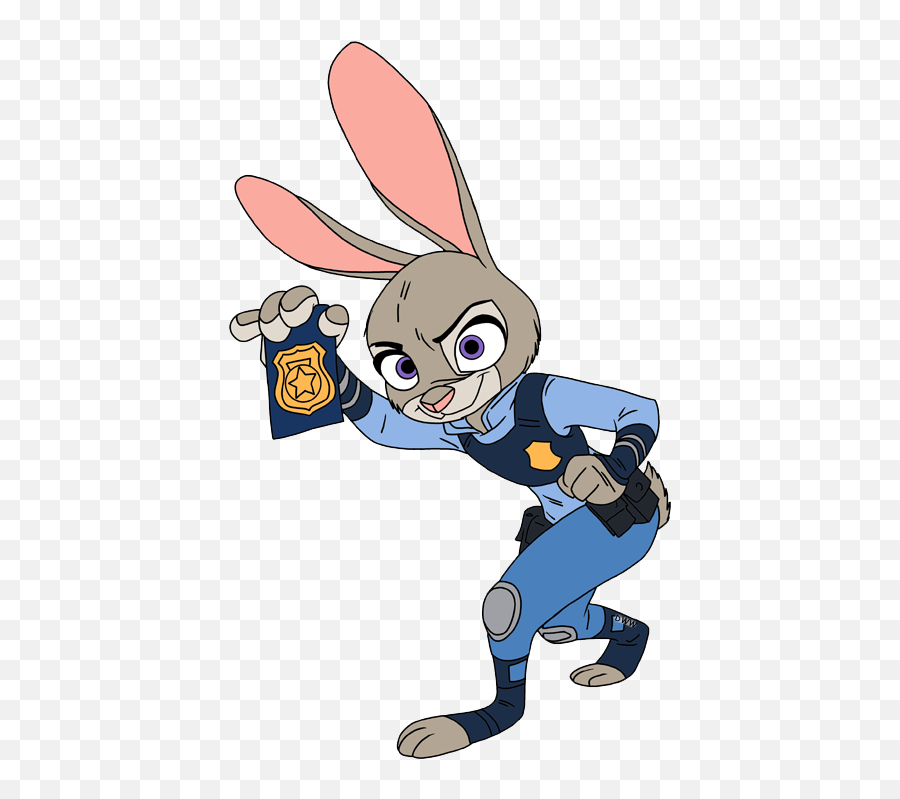 Download Judy Hopps Zootopia Clipart - Zootopia Clipart Png,Zootopia Png