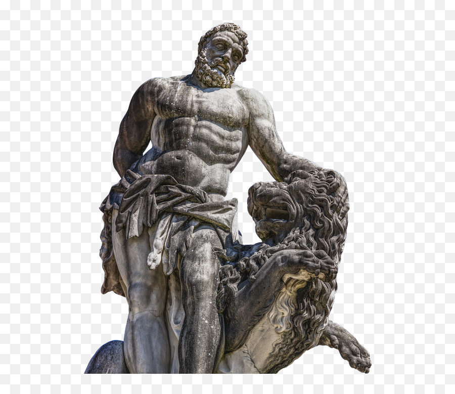 Statue Hercules Lion - Free Photo On Pixabay Beachwalk Vacation Rentals Png,Greek Statue Png