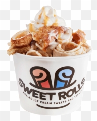 Cinnamon Rolls Png - Sweet Rolls Ice Cream Transparent Sweet Rolls Ice Cream,Cinnamon Roll Png