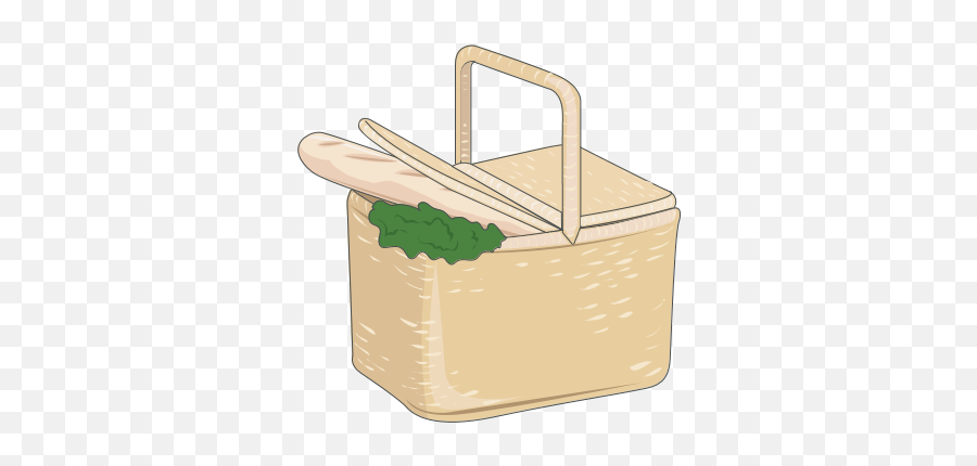 Filepicnic Bag Clip Artpng - Wikimedia Commons Illustration,Picnic Basket Png