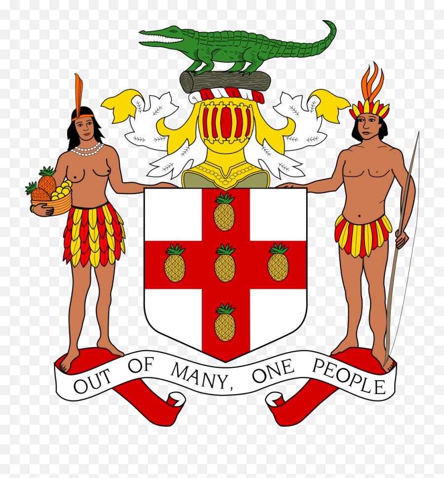 Coat Of Arms Jamaica - Jamaica Coat Of Arms Png,Jamaica Png