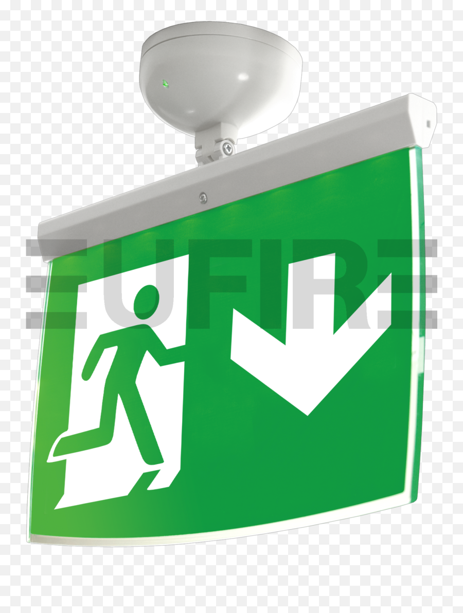 Download Hd Addressable Exit Sign - Emergency Light Png,Exit Sign Png