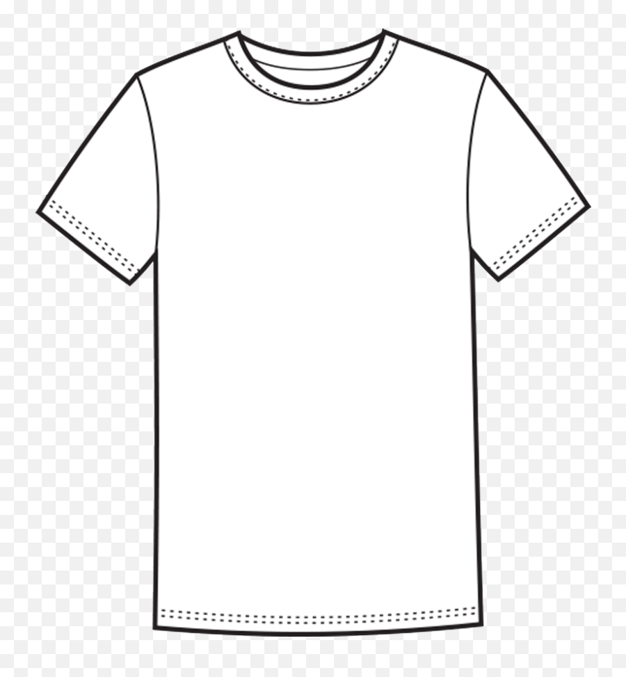 T - Clothing Png,Black T Shirt Template Png