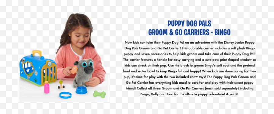 Puppy Dog Pals Bingo Groom - Animal Figure Png,Puppy Dog Pals Png