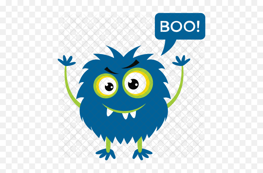 Monster Yelling Icon Of Flat Style - Scare Cartoon Png,Yelling Png