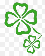 Four - Clip Art Shamrock Clover png