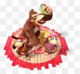 Download Donkey Kong Country Tropical Freeze - Wii Party U Donkey Kong Country Tropical Freeze Poster Png,Freeze Png