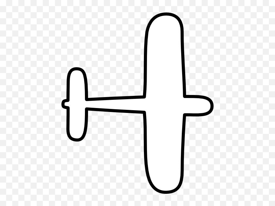 Cartoon Airplane Stencil - Easy To Draw Ww2 Planes Full Airplane Clipart Outline Png,Cartoon Plane Png