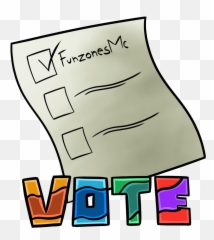 Download Minecraft Voting Icon - Vote HD Png Clip Art