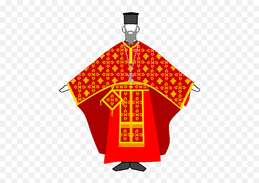 Orthodox Priest Liturgy - Orthodox Priest Vestments Clipart Png,Priest Png