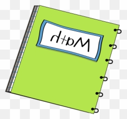 Download Transparent Notebooks Clipart - Math png