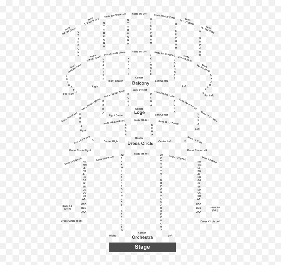 Walk The Line Partitura Transparent Png - Ford Oriental Theater Seating Chart,Book Of Mormon Png