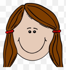 Girl Face Cartoon Png Svg Clip Art For - Sad