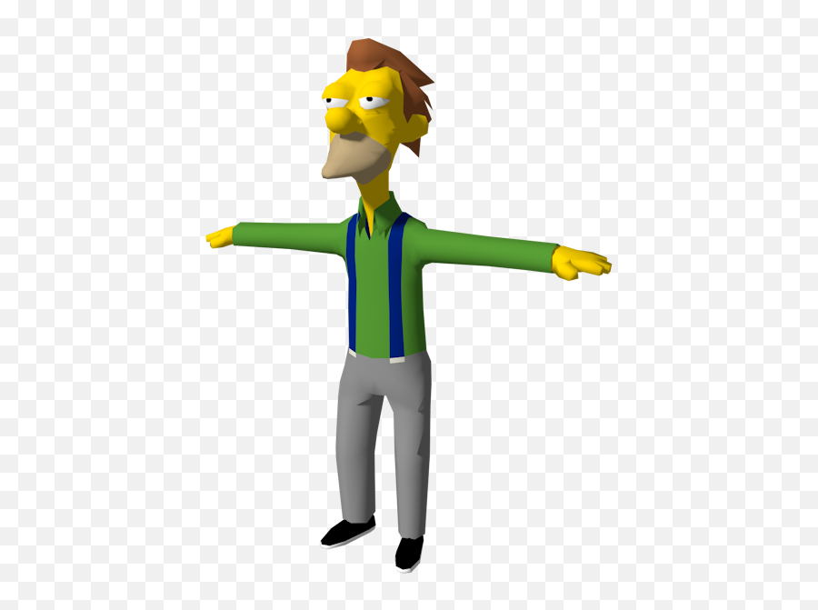 Hit Run - Simpsons Hit And Run Characters Png,Lenny Png