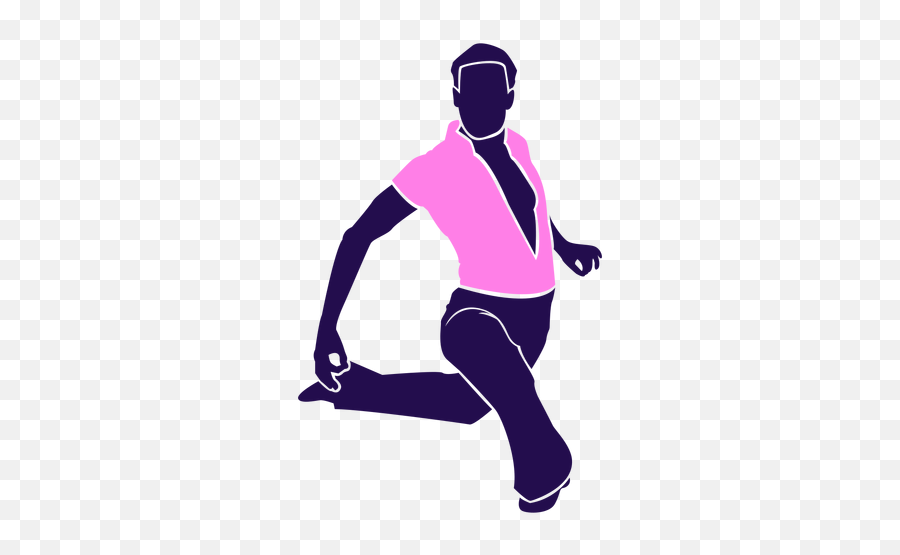 Dance Pose Man Sitting Silhouette Ad Sponsored Png