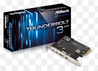 Asrock U003e Thunderbolt 3 Aic - Pci E To Thunderbolt 3 Png,Thunderbolt Png