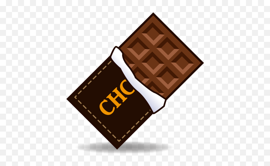 Chocolate Bar Id 12590 Emojicouk - Chocolate Bar Emoji Png,Candy Bar Png