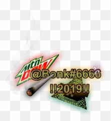 Download Hd Bonk Tag Transparent Png - Mountain Dew White Out,Bonk Png