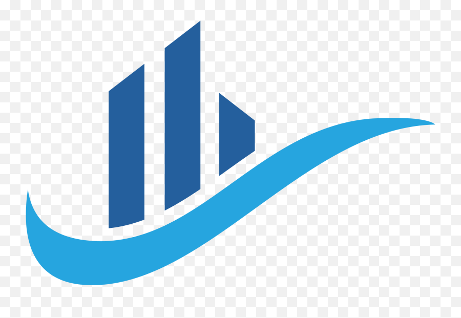 Modern Business Finance Logo Concept - Vertical Png,Facebook Logo Silhouette
