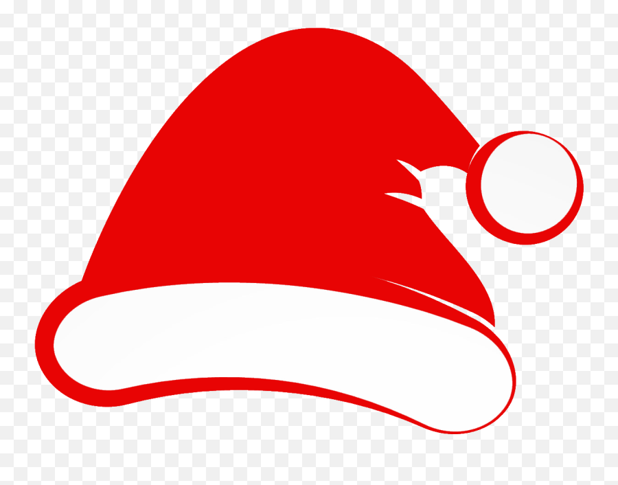 Santa Hats Clipart Hat Clip Art - Transparent Background Christmas Hat Cartoon Png,Santa Hat Clipart Png