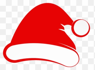 Santa Hats Clipart Art - Transparent Background Christmas Cartoon png