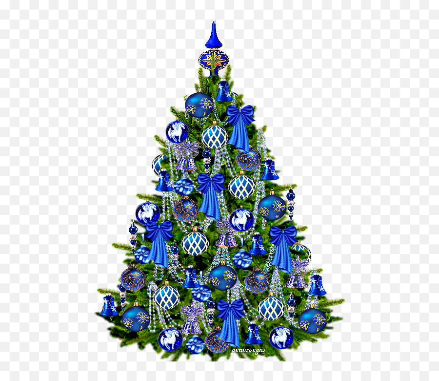Ornaments Clipart Blue Christmas Wreath Picture 1793656 - Blue Christmas Tree Png,Christmas Wreath Vector Png