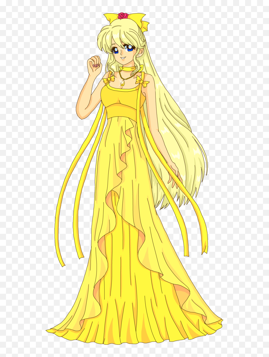 Sailor Venus Princess Dress - Sailor Moon Crystal Princess Venus Png,Sailor Venus Png