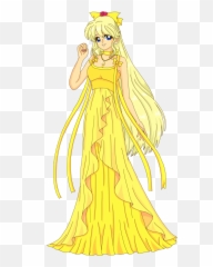 Sailor Venus Princess Dress - Sailor Moon Crystal Princess Venus Png,Sailor Venus Png