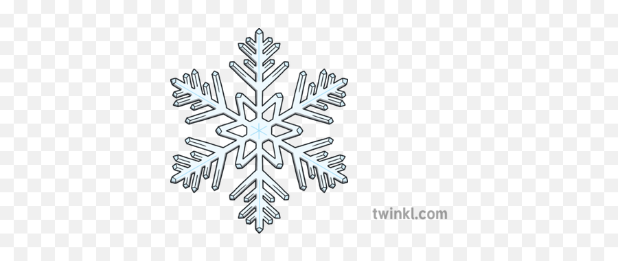 Ice Crystal 019092 Snow Snowflake - Christmas Tree Decorations Silhouette Png,Ice Crystal Png